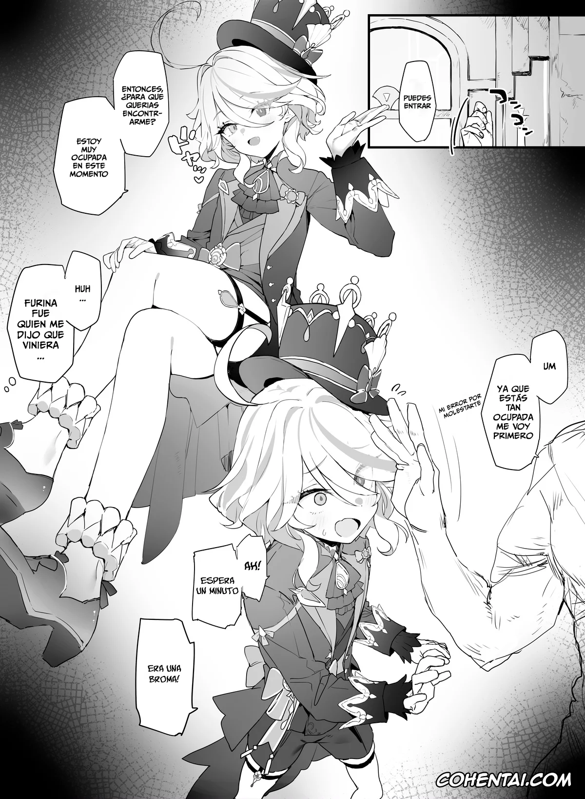Genshin Impact xxx, Focalors | Lady Furina xxx, Furina-chan to Ichaicha suru (Genshin Impact), pagina 1