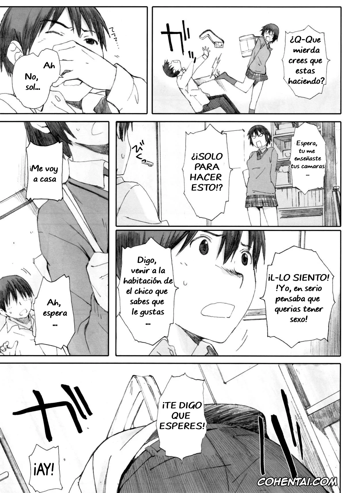 Yotsubato! hentai, Fuuka Ayase hentai, Yousuke Koiwai hentai, clover*1 (Yotsubato!), pagina 9