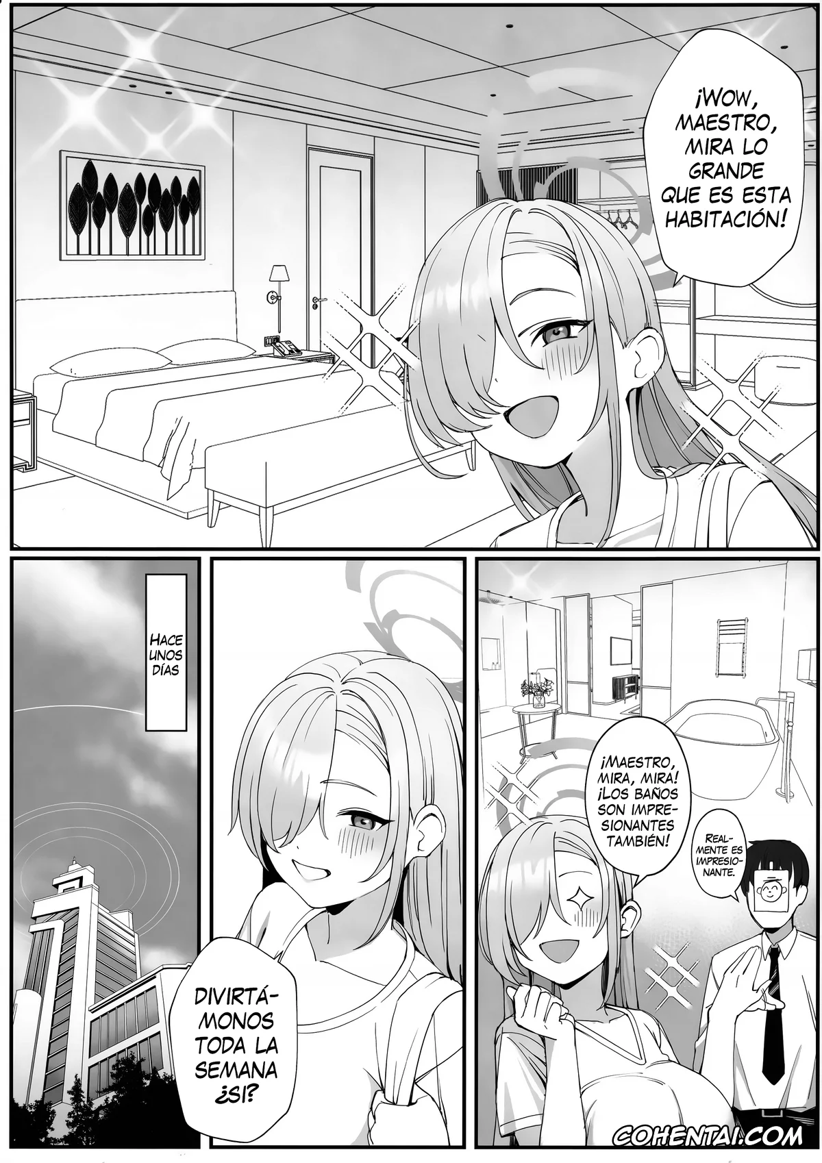 Blue Archive hentai, Asuna Ichinose hentai, Sensei hentai, Sensei to Issho ni (Blue Archive), pagina 3