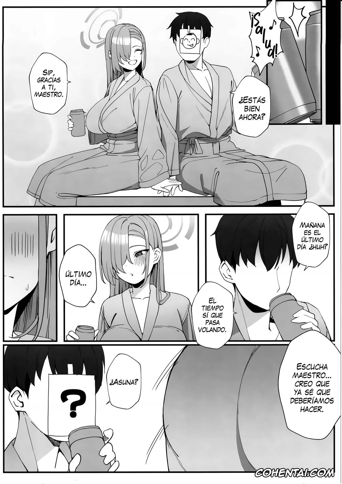 Blue Archive xxx, Asuna Ichinose xxx, Sensei xxx, Sensei to Issho ni (Blue Archive), pagina 16
