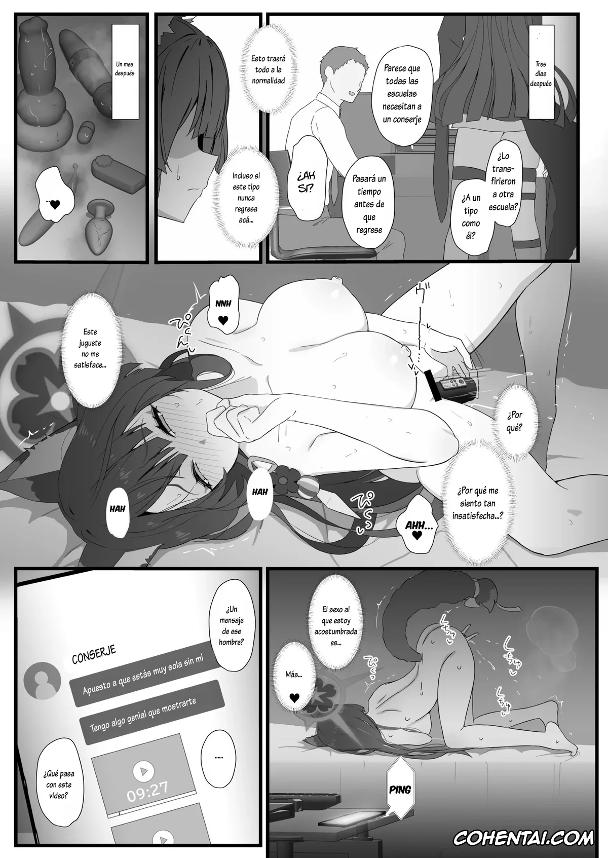 Blue Archive xxx, Wakamo Kosaka xxx, Wakamo to Zetsurin Chuunen Dansei Youmuin (Blue Archive), pagina 10