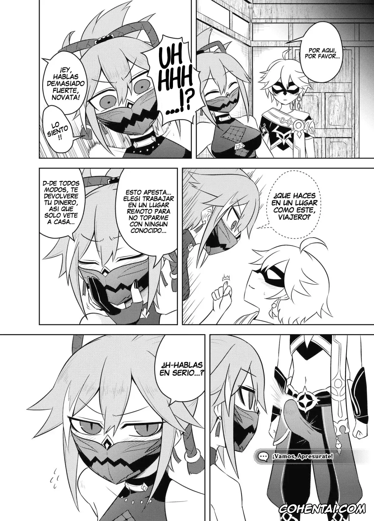 Genshin Impact xxx, Aether xxx, Shinobu Kuki xxx, Arataki-ha no Shikinguri (Genshin Impact), pagina 4