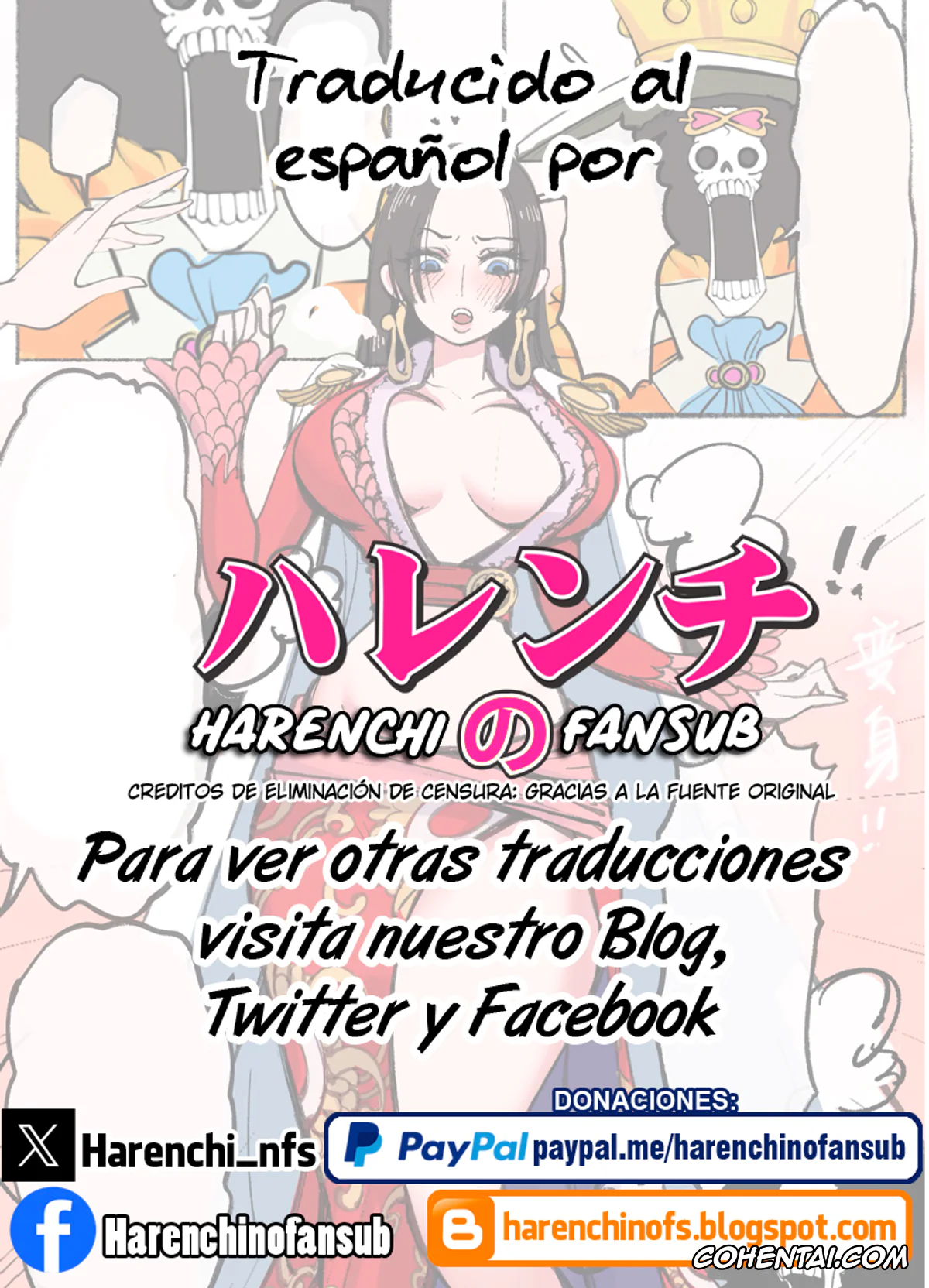One Piece porno, Boa Hancock porno, Nami porno, Sanji Vinsmoke porno, One Piece: Transform Awakening 01 (One Piece), pagina 14