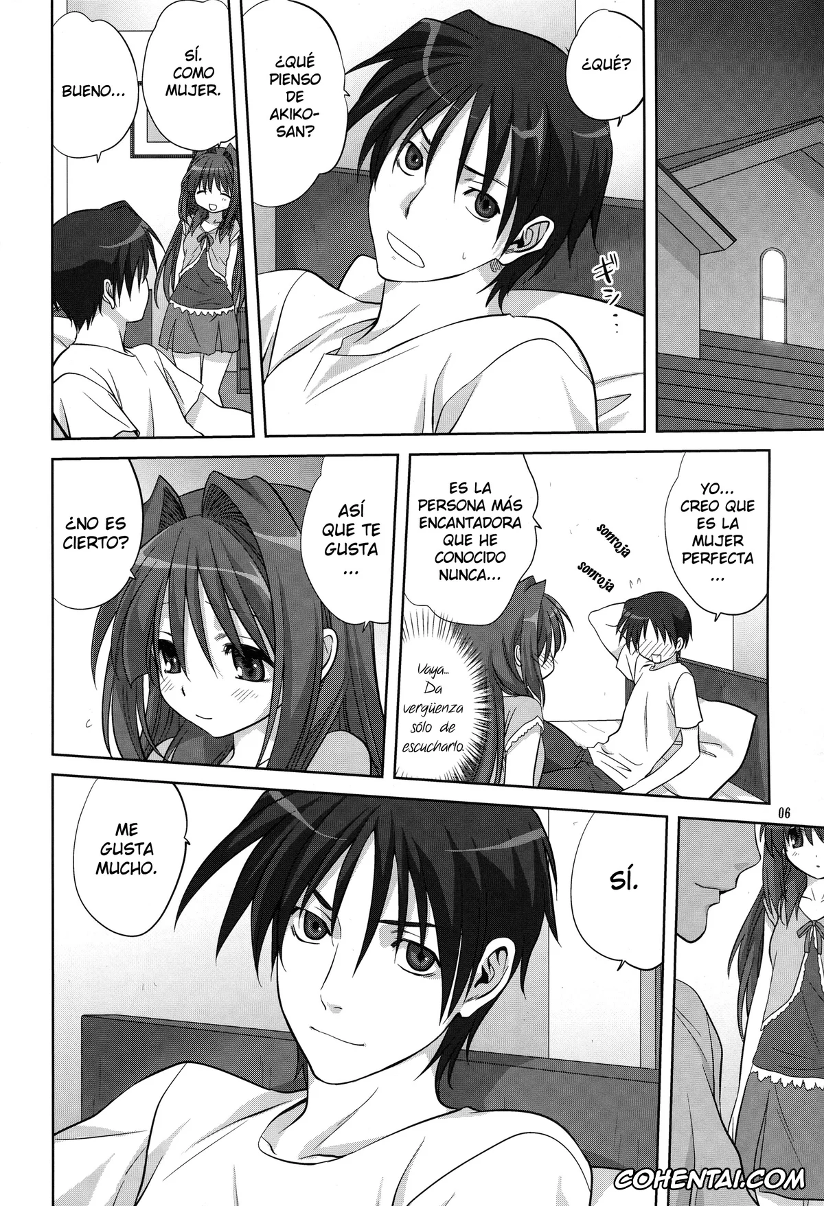 Kanon porno, Akiko Minase porno, Yuuichi Aizawa porno, Akiko-san to Issho 6 (Kanon), pagina 8