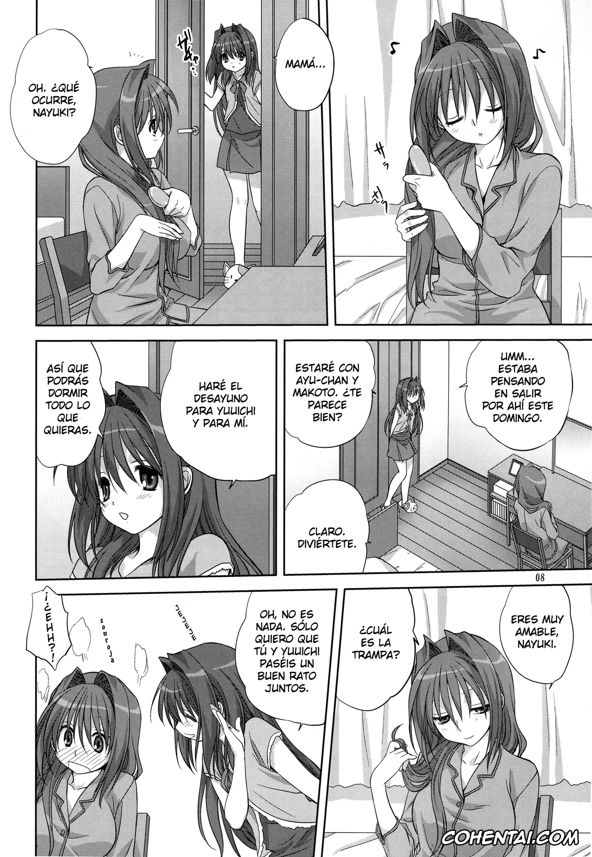 Kanon xxx, Akiko Minase xxx, Yuuichi Aizawa xxx, Akiko-san to Issho 6 (Kanon), pagina 10