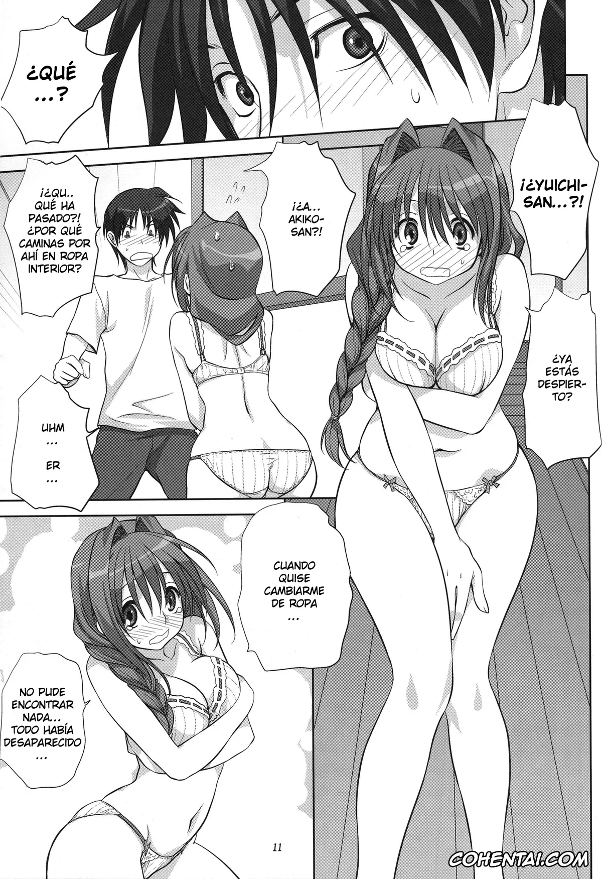 Kanon xxx, Akiko Minase xxx, Yuuichi Aizawa xxx, Akiko-san to Issho 6 (Kanon), pagina 13