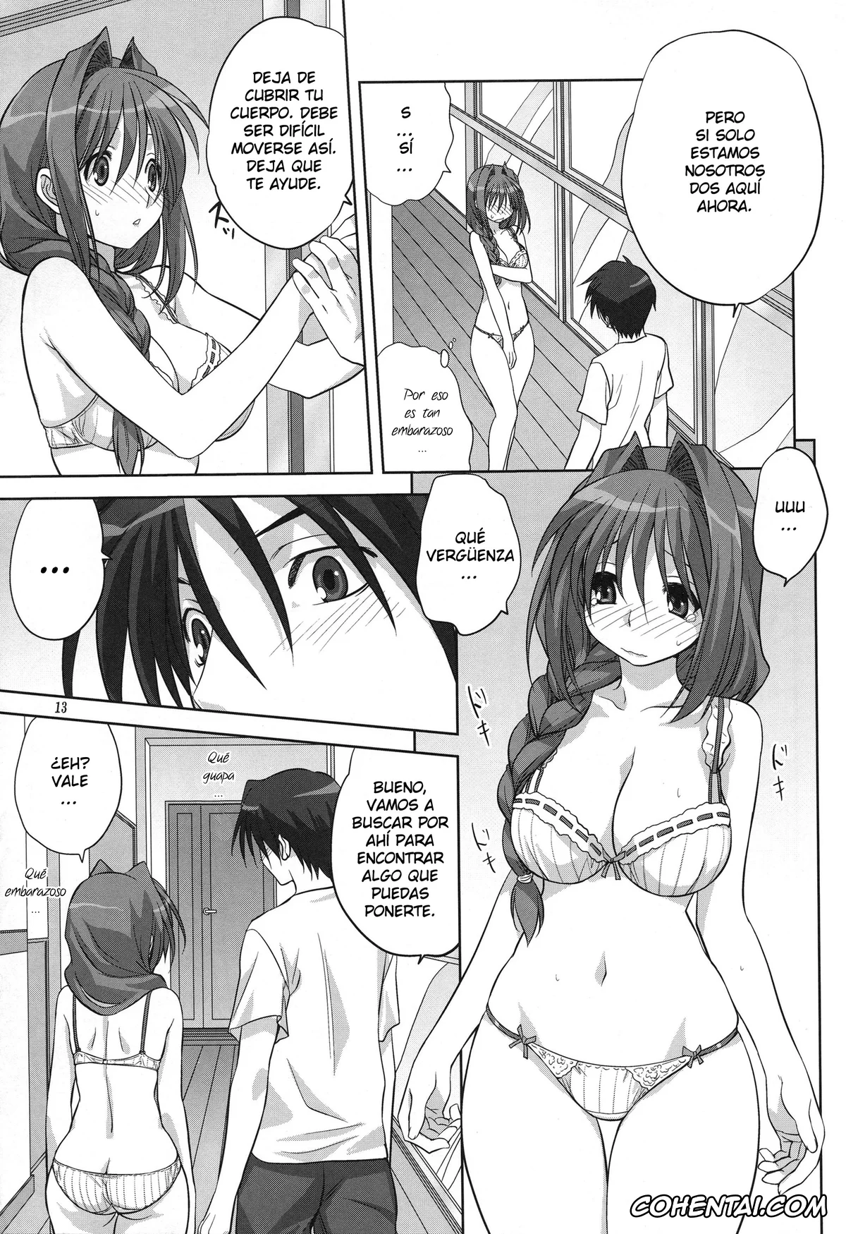 Kanon hentai, Akiko Minase hentai, Yuuichi Aizawa hentai, Akiko-san to Issho 6 (Kanon), pagina 15