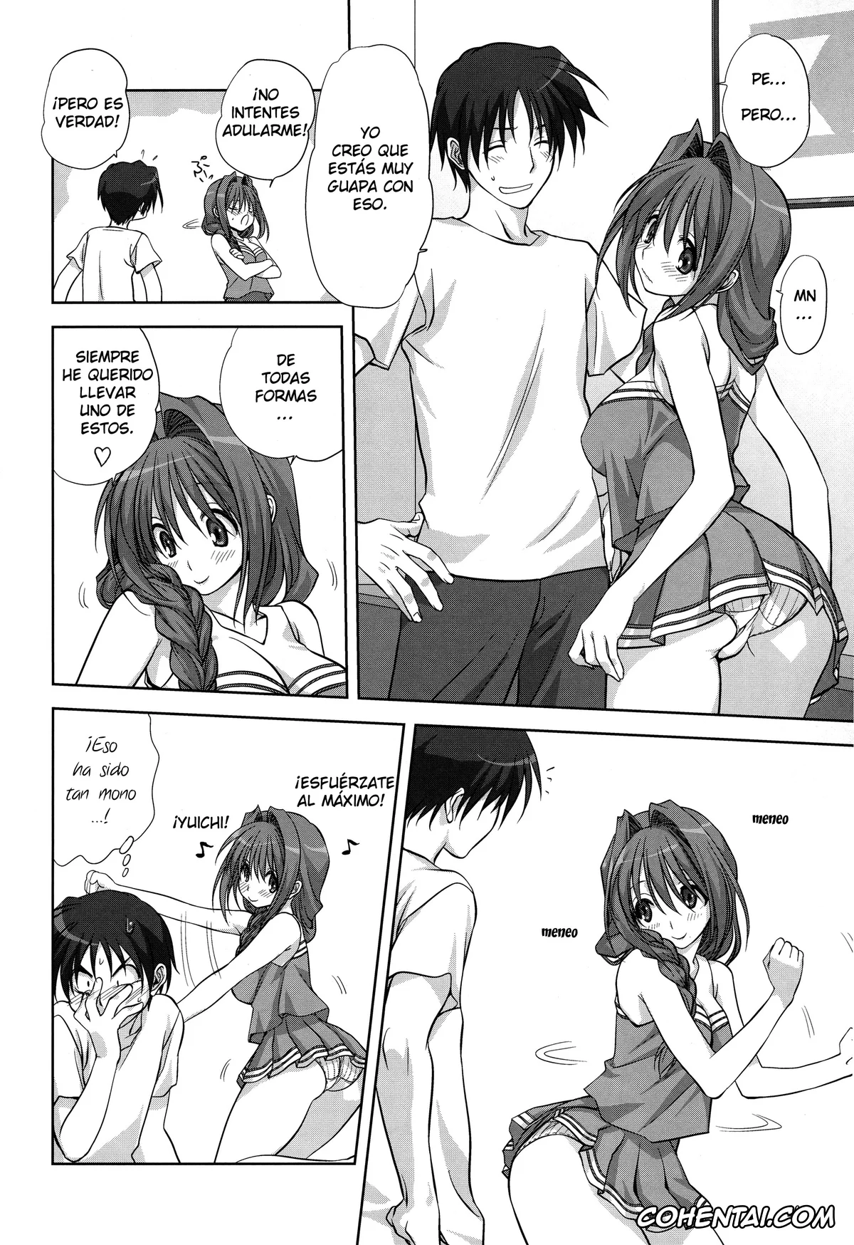 Kanon hentai, Akiko Minase hentai, Yuuichi Aizawa hentai, Akiko-san to Issho 6 (Kanon), pagina 18