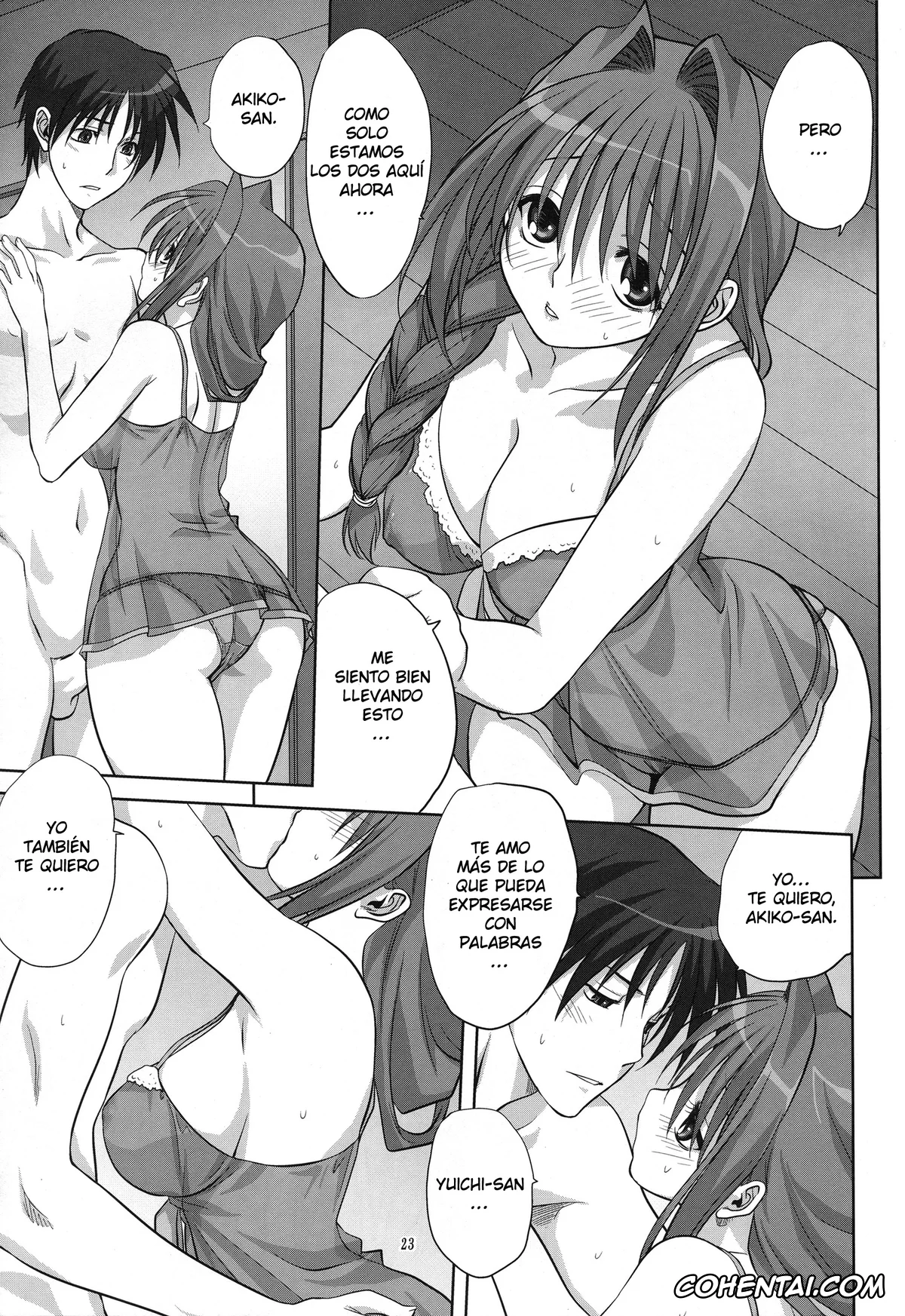 Kanon xxx, Akiko Minase xxx, Yuuichi Aizawa xxx, Akiko-san to Issho 6 (Kanon), pagina 25