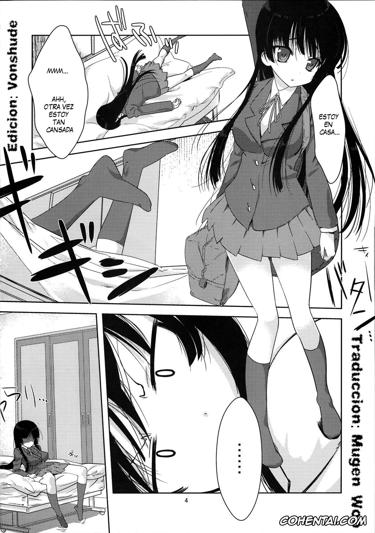 K-ON! hentai, Mio Akiyama hentai, Mio-tan! (K-ON!), pagina 3