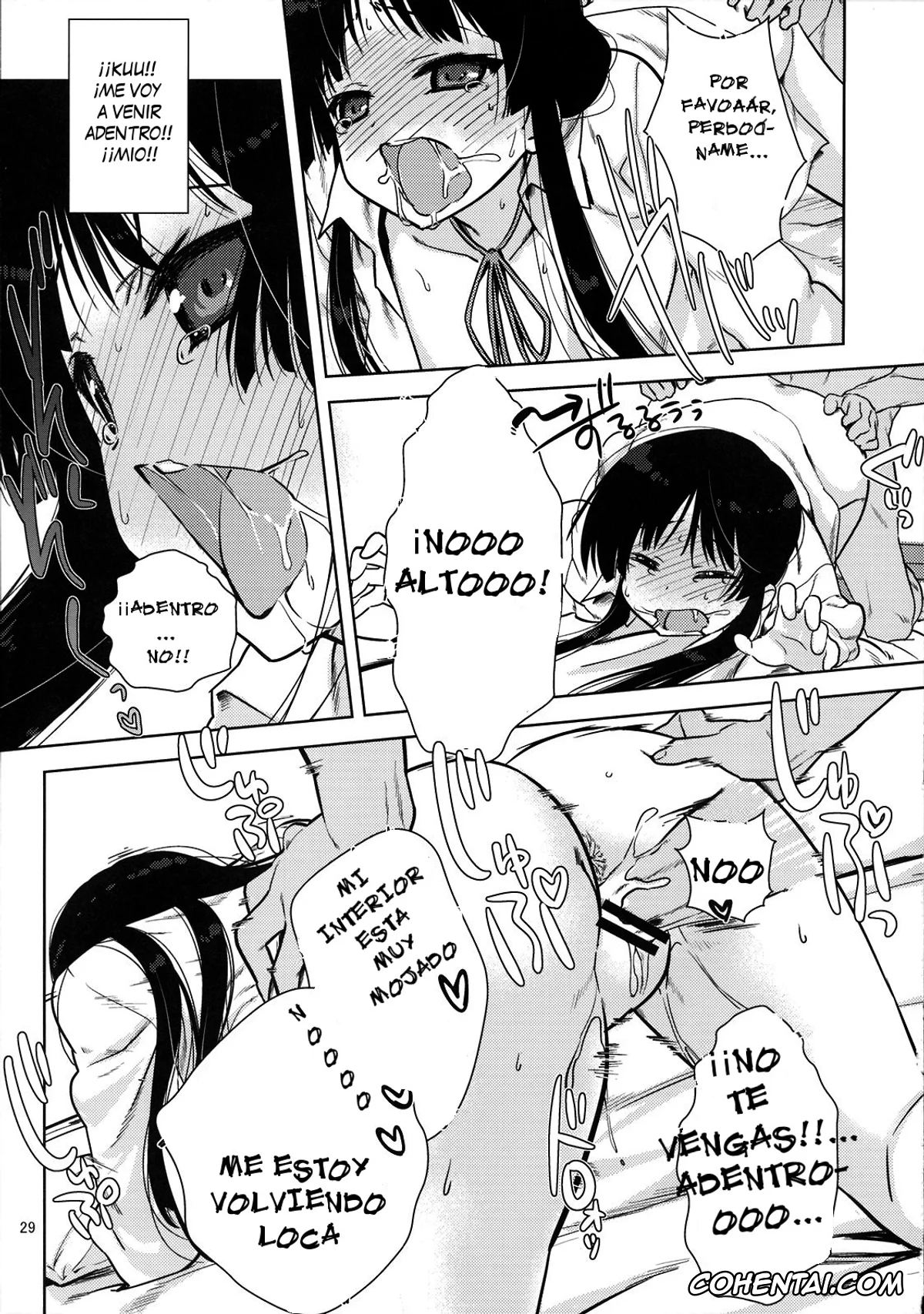 K-ON! xxx, Mio Akiyama xxx, Mio-tan! (K-ON!), pagina 28
