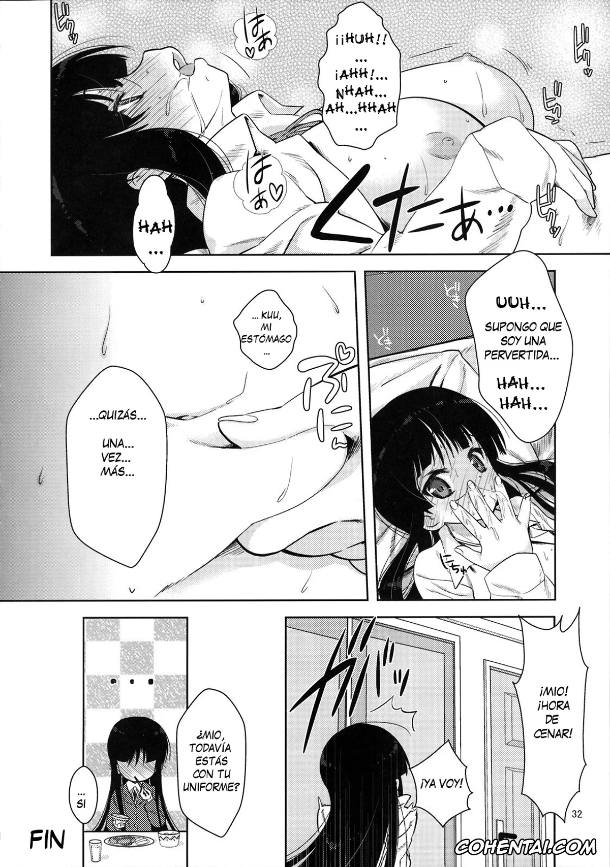 K-ON! xxx, Mio Akiyama xxx, Mio-tan! (K-ON!), pagina 31