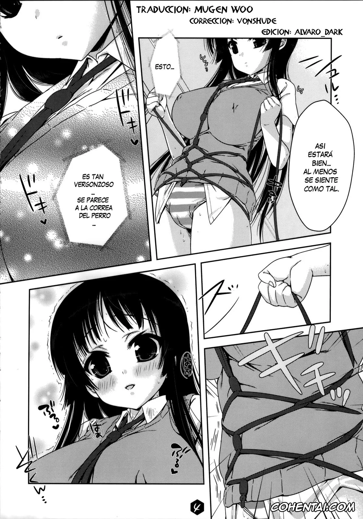 K-ON! xxx, Mio Akiyama xxx, Mio-tan! 3 (K-ON!), pagina 4