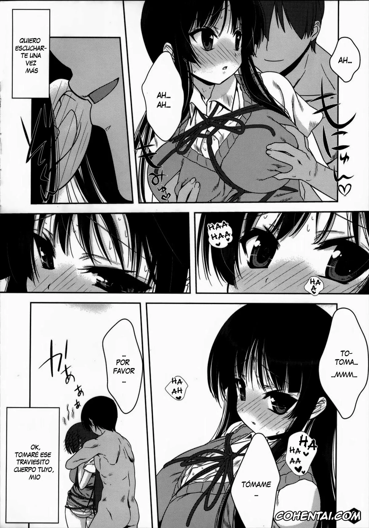 K-ON! porno, Mio Akiyama porno, Mio-tan! 3 (K-ON!), pagina 8