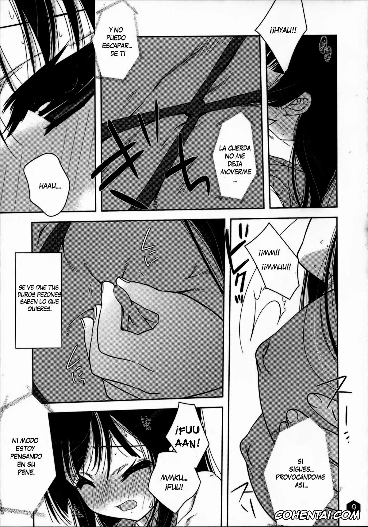 K-ON! hentai, Mio Akiyama hentai, Mio-tan! 3 (K-ON!), pagina 9
