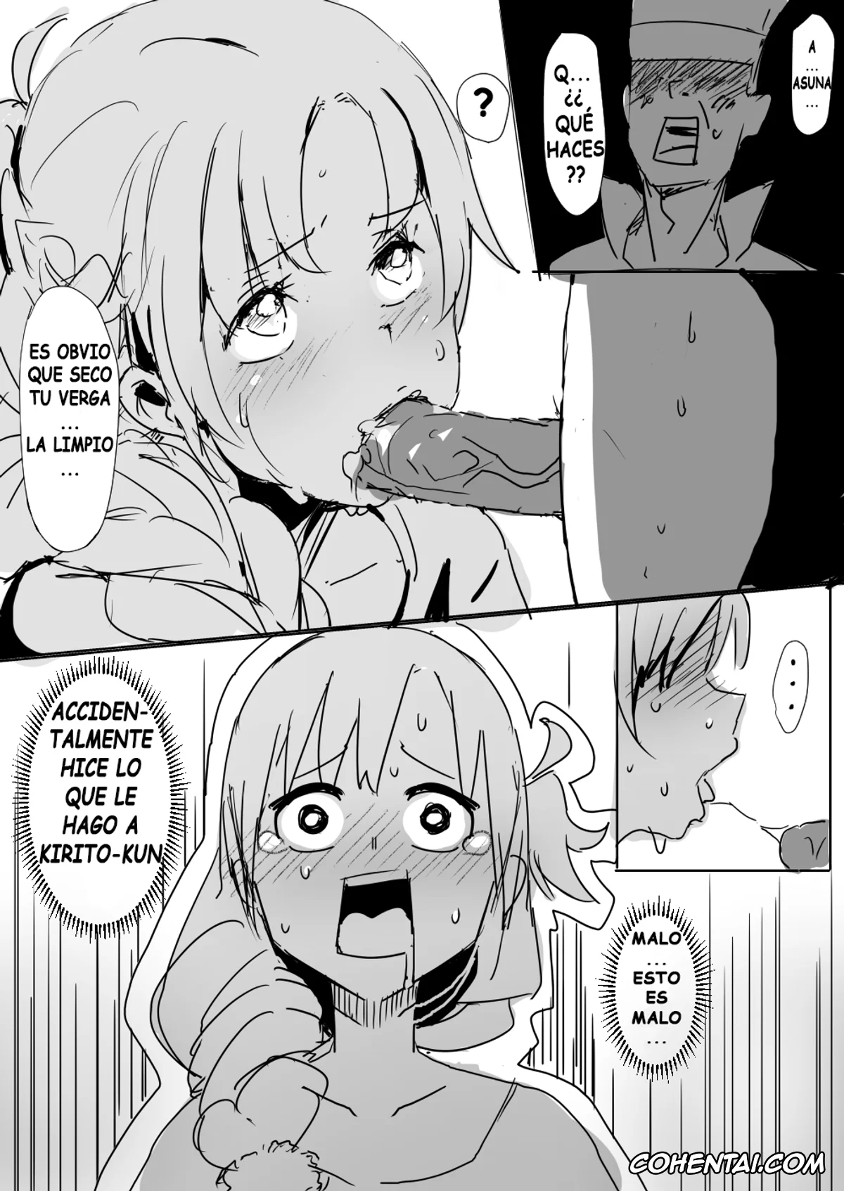 Sword Art Online xxx, Asuna Yuuki xxx, Ryoutarou Tsuboi | Klein xxx, Asuna – Klein (Sword Art Online), pagina 7