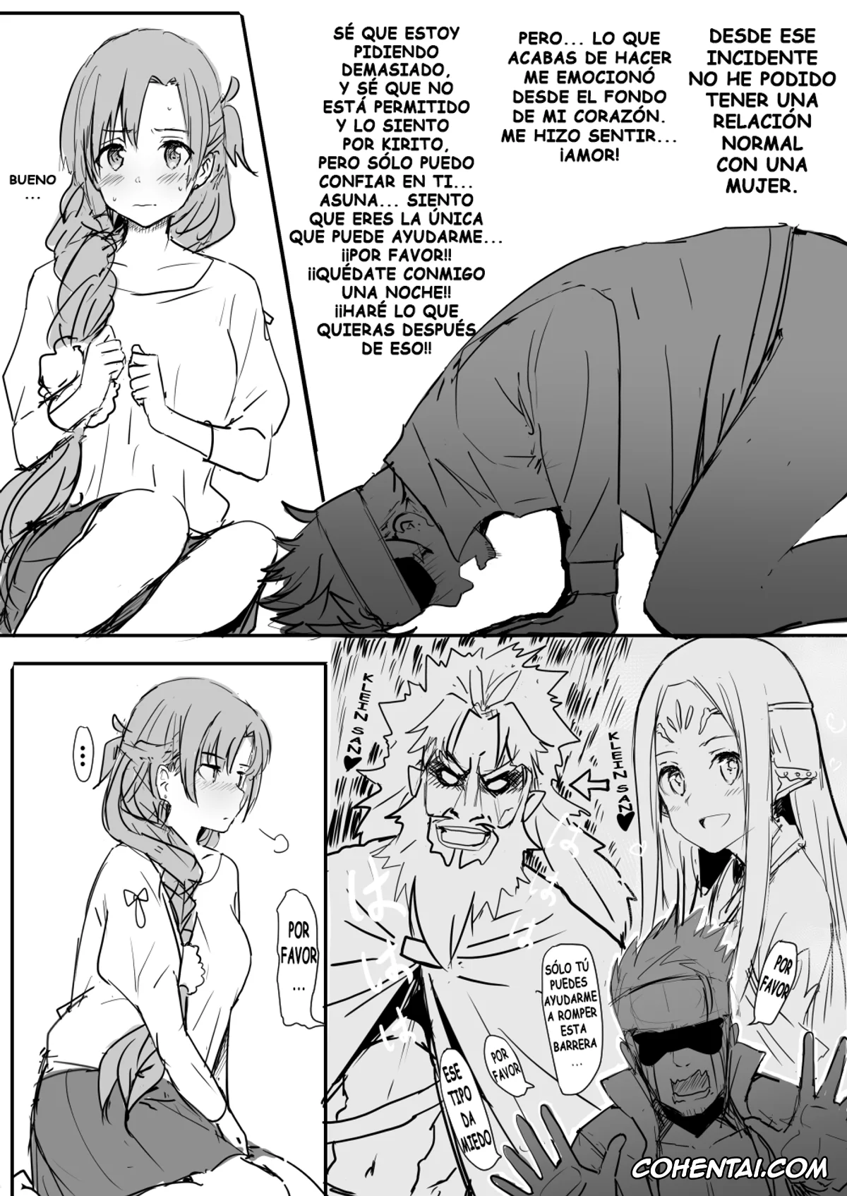 Sword Art Online xxx, Asuna Yuuki xxx, Ryoutarou Tsuboi | Klein xxx, Asuna – Klein (Sword Art Online), pagina 10