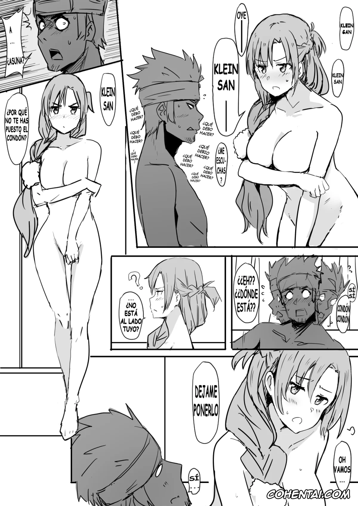 Sword Art Online porno, Asuna Yuuki porno, Ryoutarou Tsuboi | Klein porno, Asuna – Klein (Sword Art Online), pagina 14