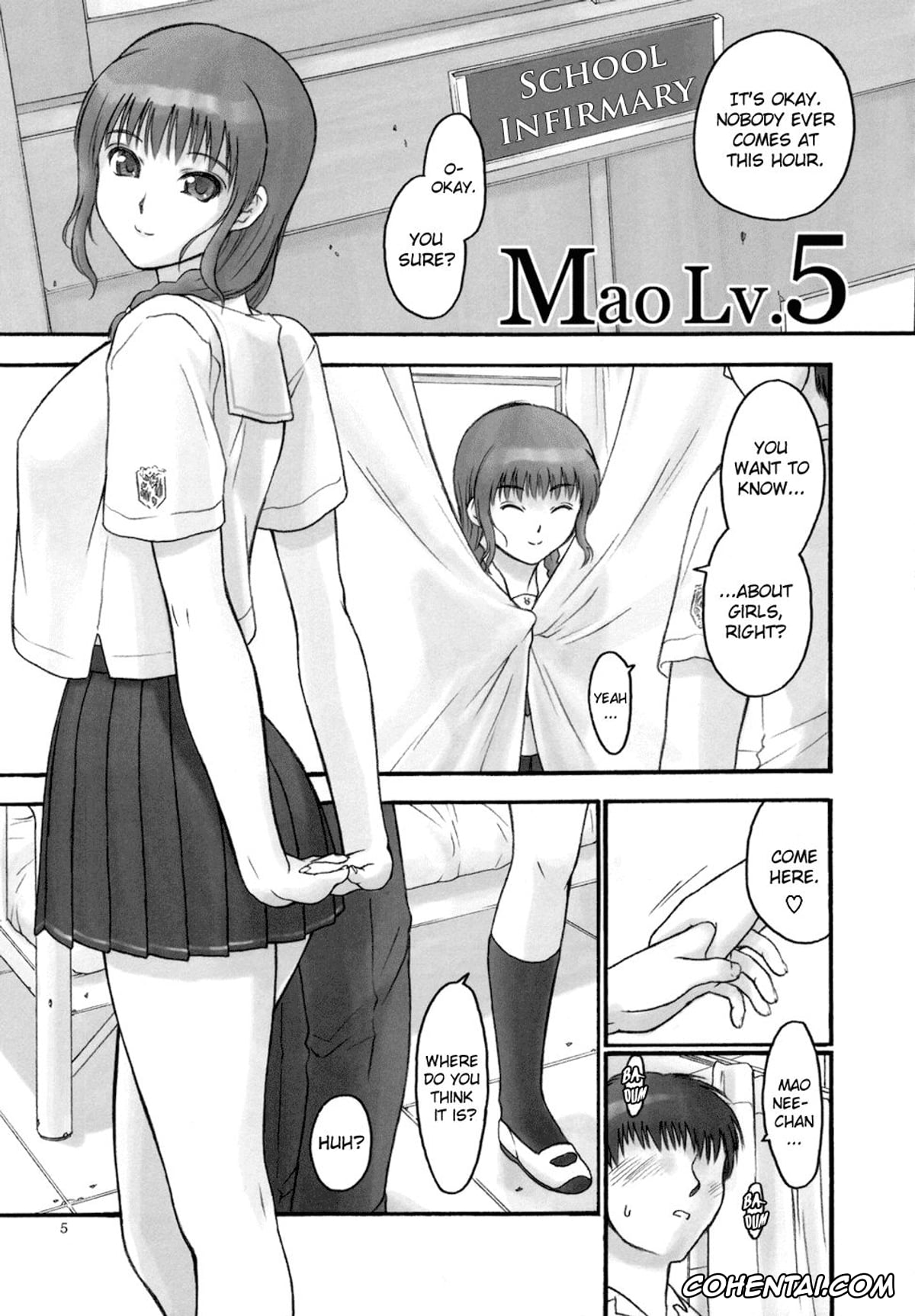 Kimikiss porno, Mao Mizusawa porno, Mao Lv.5 (KiMiKiSS), pagina 5