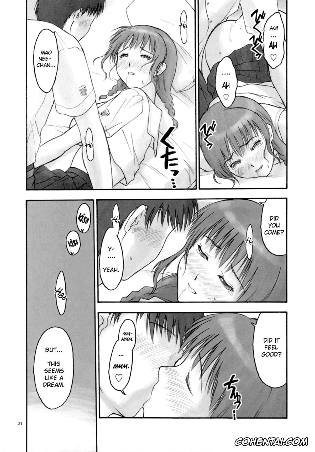 Kimikiss hentai, Mao Mizusawa hentai, Mao Lv.5 (KiMiKiSS), pagina 21