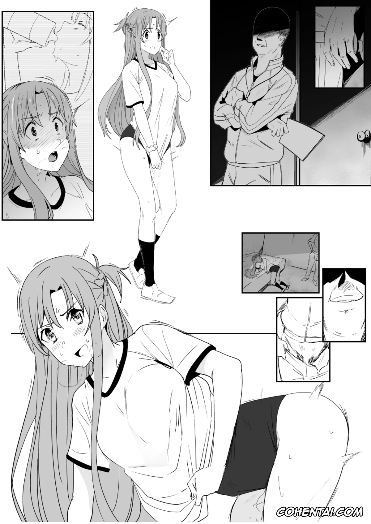 Sword Art Online porno, Asuna Yuuki porno, Kazuto Kirigaya | Kirito porno, Asuna (Precuela) (Sword Art Online), pagina 8
