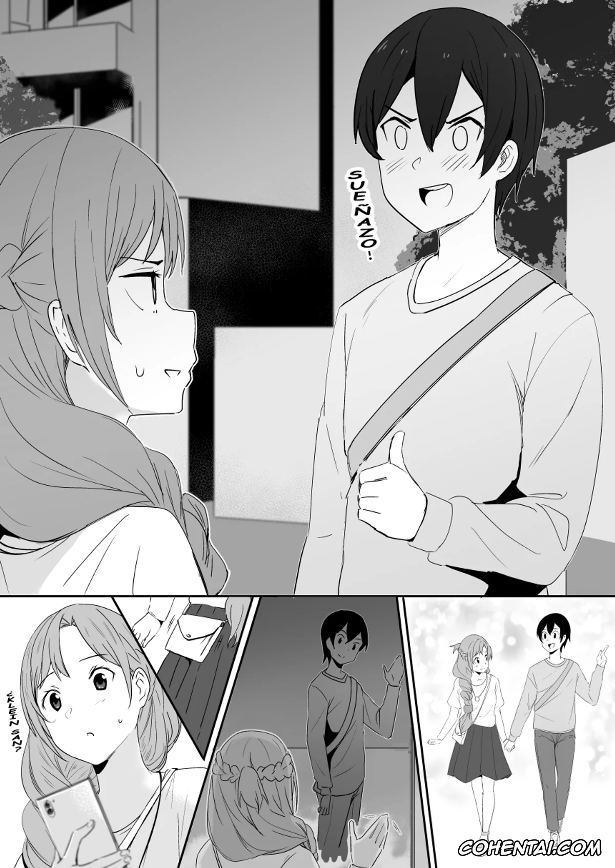 Sword Art Online hentai, Asuna Yuuki hentai, Kazuto Kirigaya | Kirito hentai, Asuna (Precuela) (Sword Art Online), pagina 18