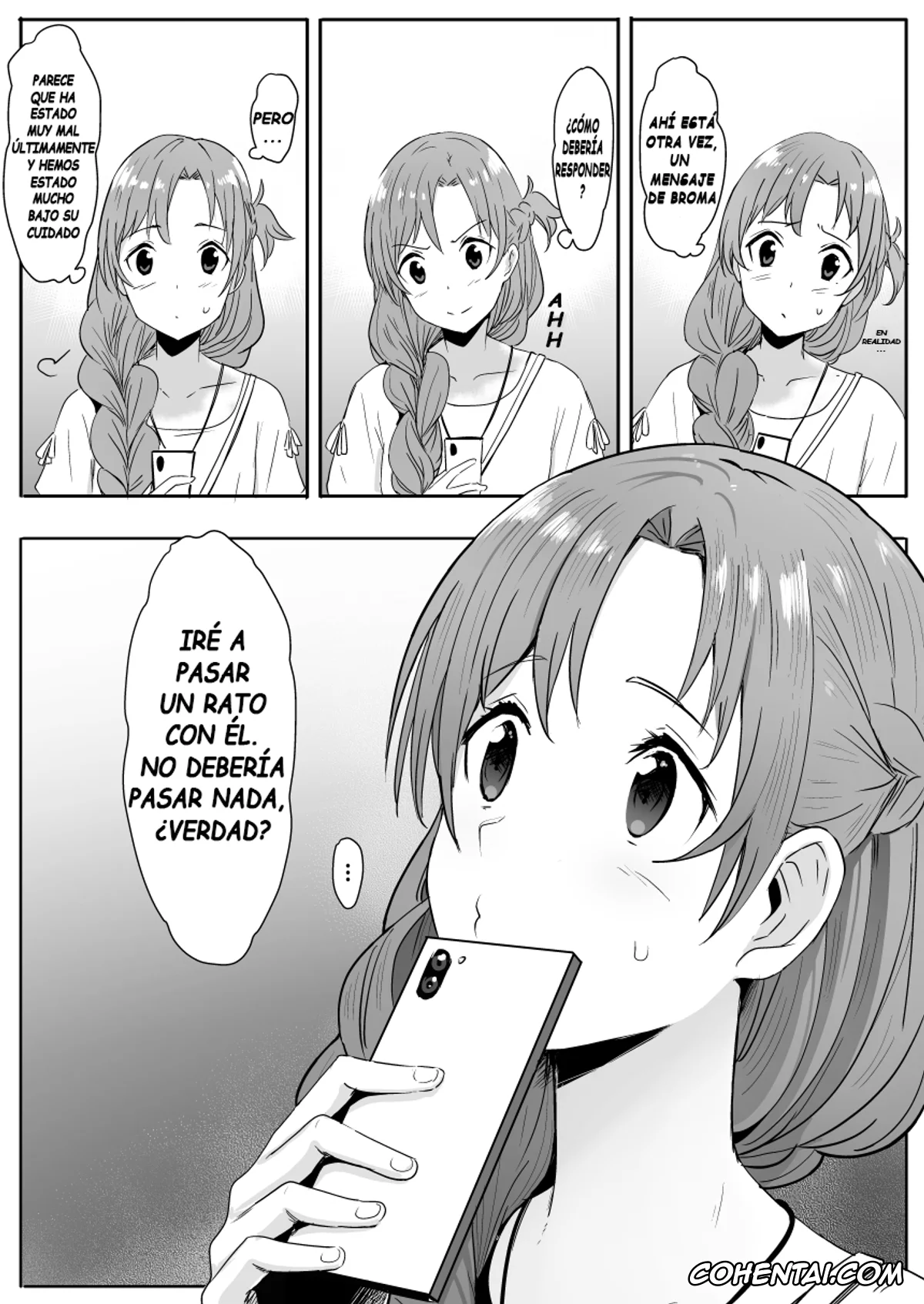 Sword Art Online xxx, Asuna Yuuki xxx, Kazuto Kirigaya | Kirito xxx, Asuna (Precuela) (Sword Art Online), pagina 19