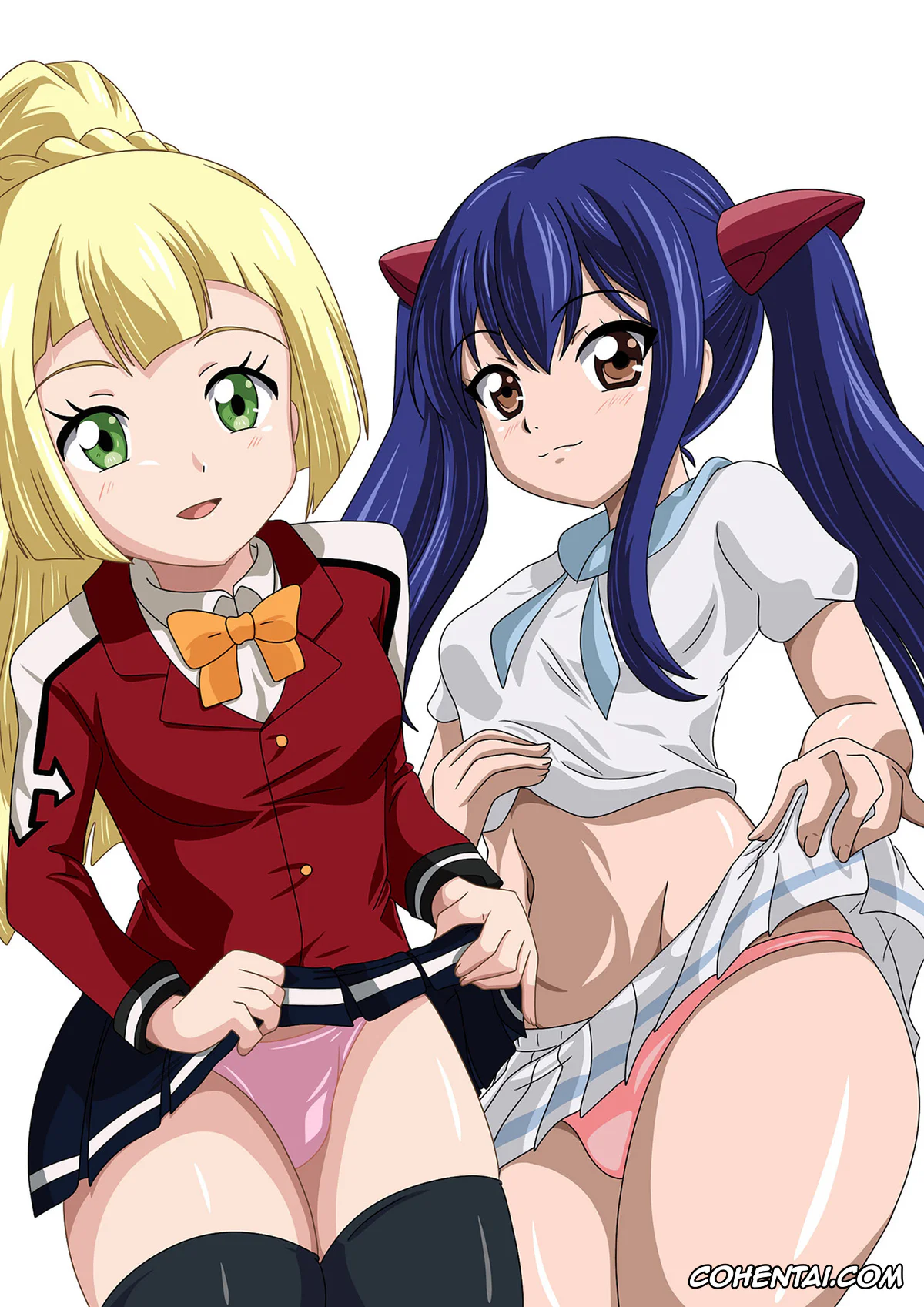 Fairy Tail hentai, Pokemon | Pocket Monsters hentai, Lillie hentai, Wendy Marvell hentai, FIGURE TIME X Wendy x Lillie (Fairy Tail, Pokémon Sun and Moon), pagina 18