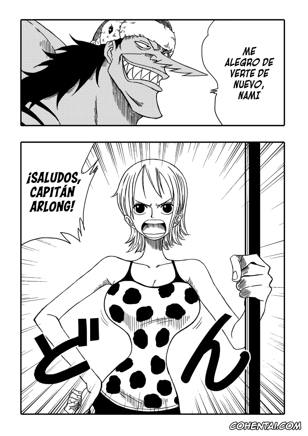 One Piece hentai, Arlong hentai, Nami hentai, Nami vs Arlong (One Piece), pagina 3