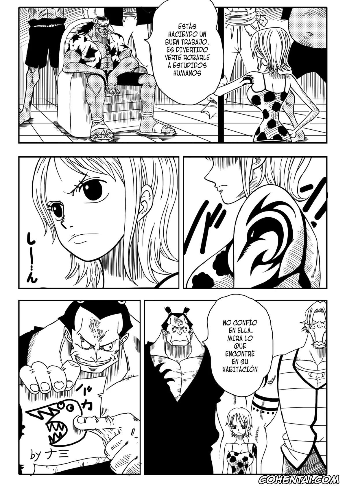One Piece xxx, Arlong xxx, Nami xxx, Nami vs Arlong (One Piece), pagina 4
