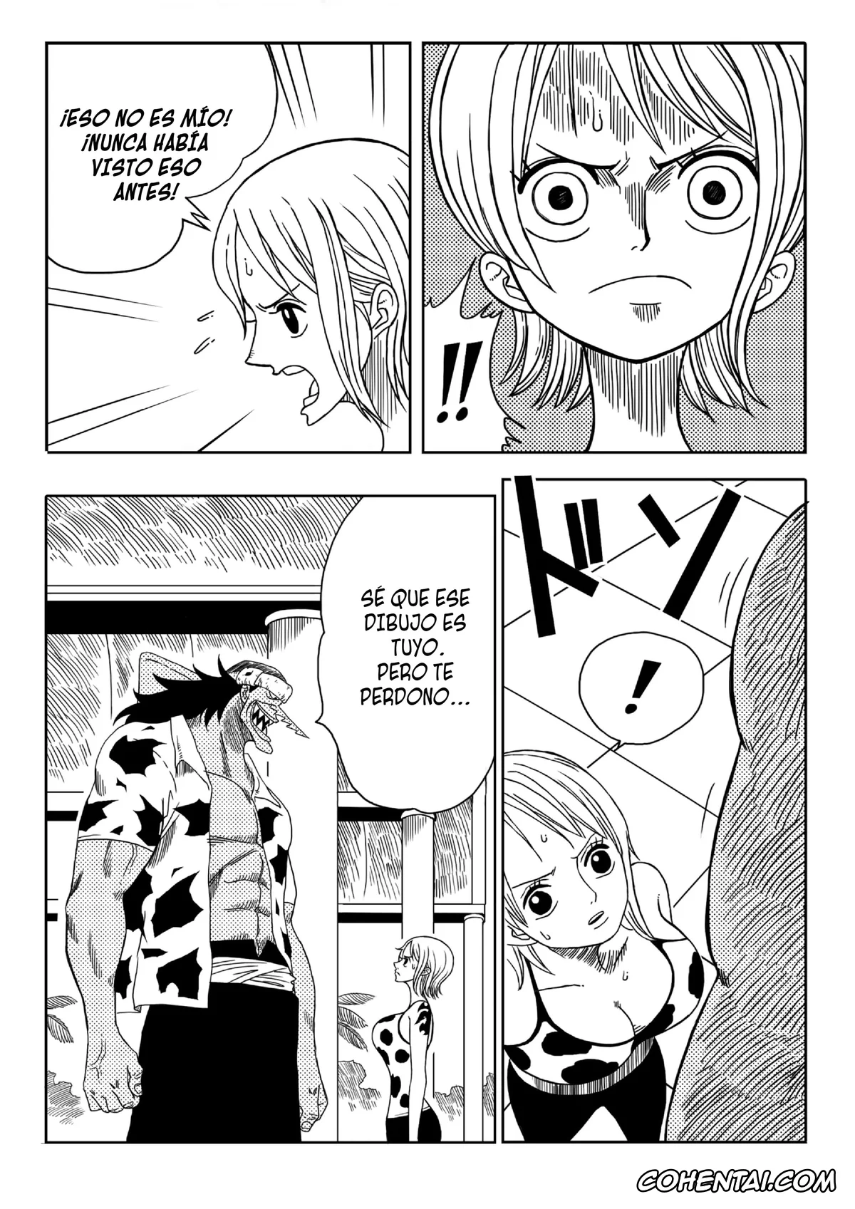 One Piece porno, Arlong porno, Nami porno, Nami vs Arlong (One Piece), pagina 5