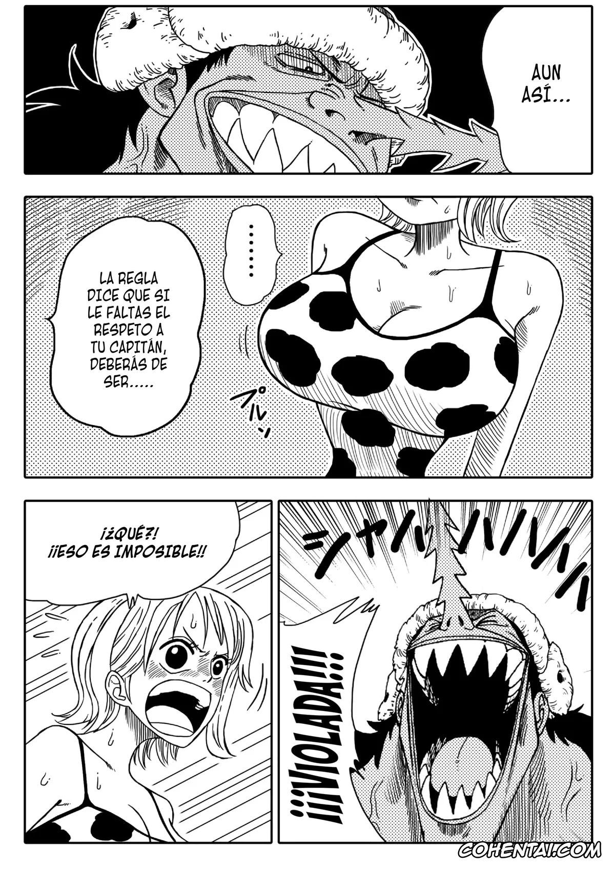 One Piece hentai, Arlong hentai, Nami hentai, Nami vs Arlong (One Piece), pagina 6