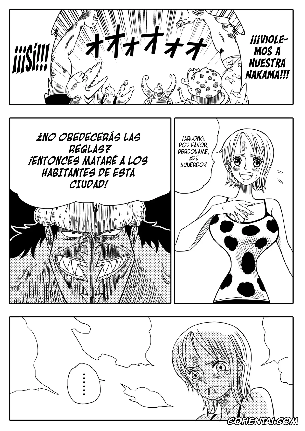 One Piece xxx, Arlong xxx, Nami xxx, Nami vs Arlong (One Piece), pagina 7