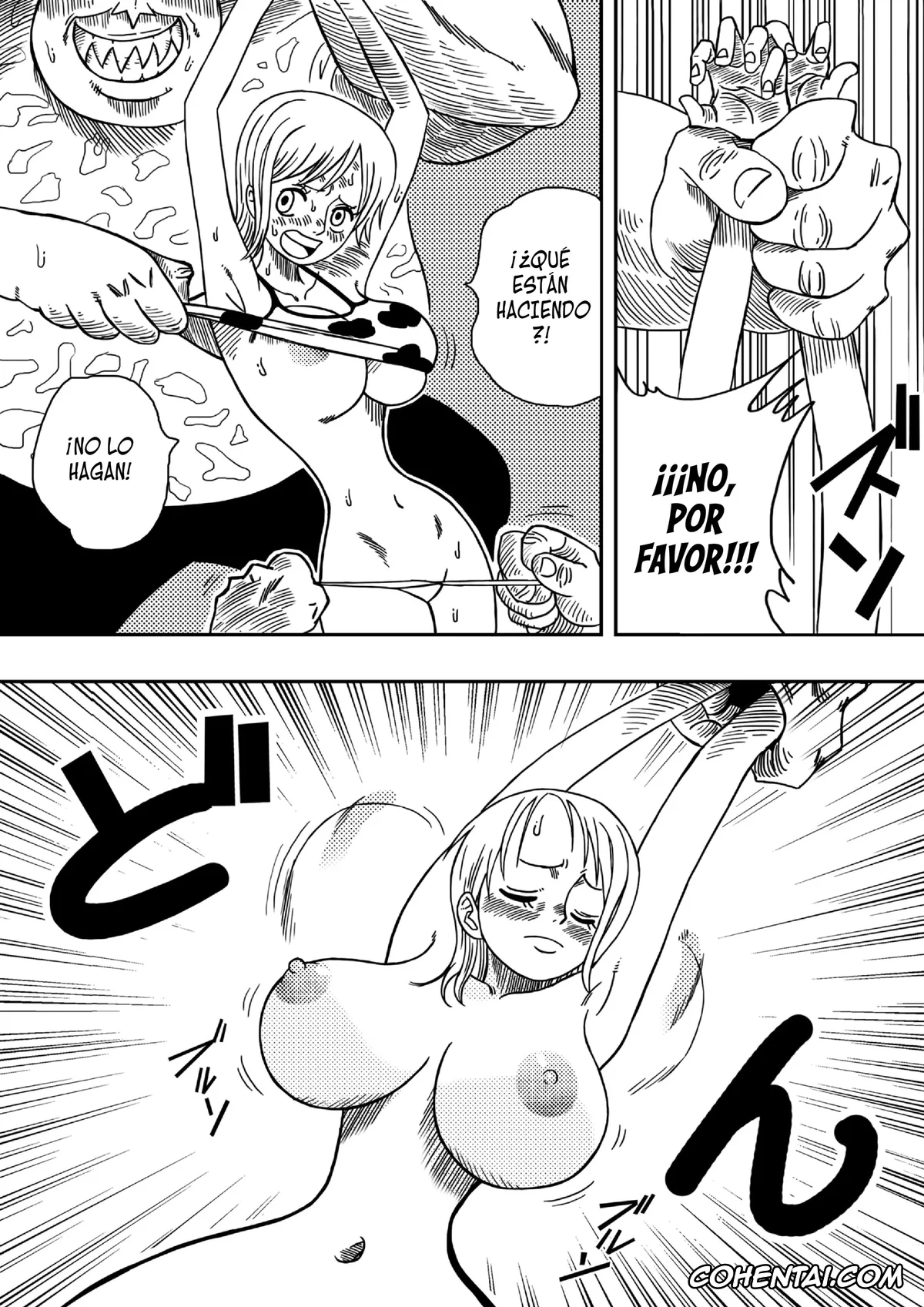One Piece porno, Arlong porno, Nami porno, Nami vs Arlong (One Piece), pagina 8