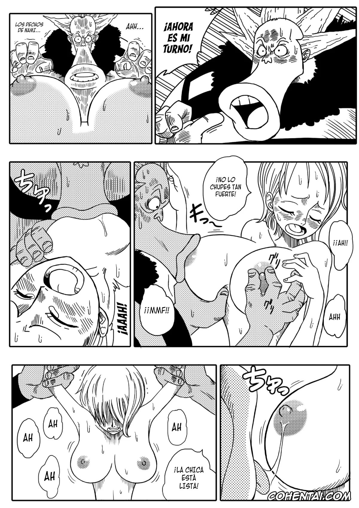One Piece hentai, Arlong hentai, Nami hentai, Nami vs Arlong (One Piece), pagina 12