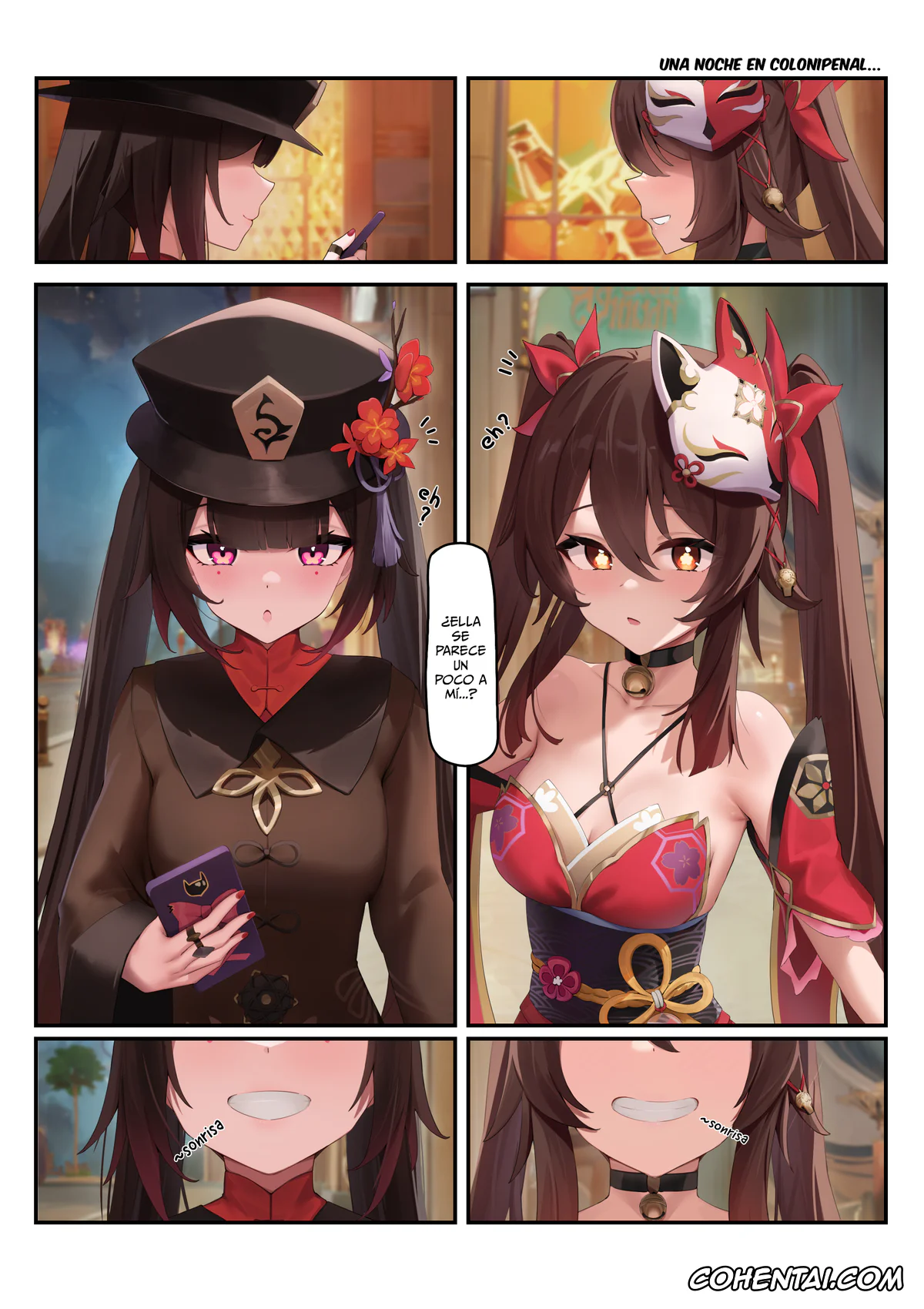 Genshin Impact hentai, Honkai: Star Rail hentai, Hu Tao hentai, Sparkle hentai, Mantan ni Suru!!! – Fill Them Up (Genshin Impact, Honkai Star Rail), pagina 3