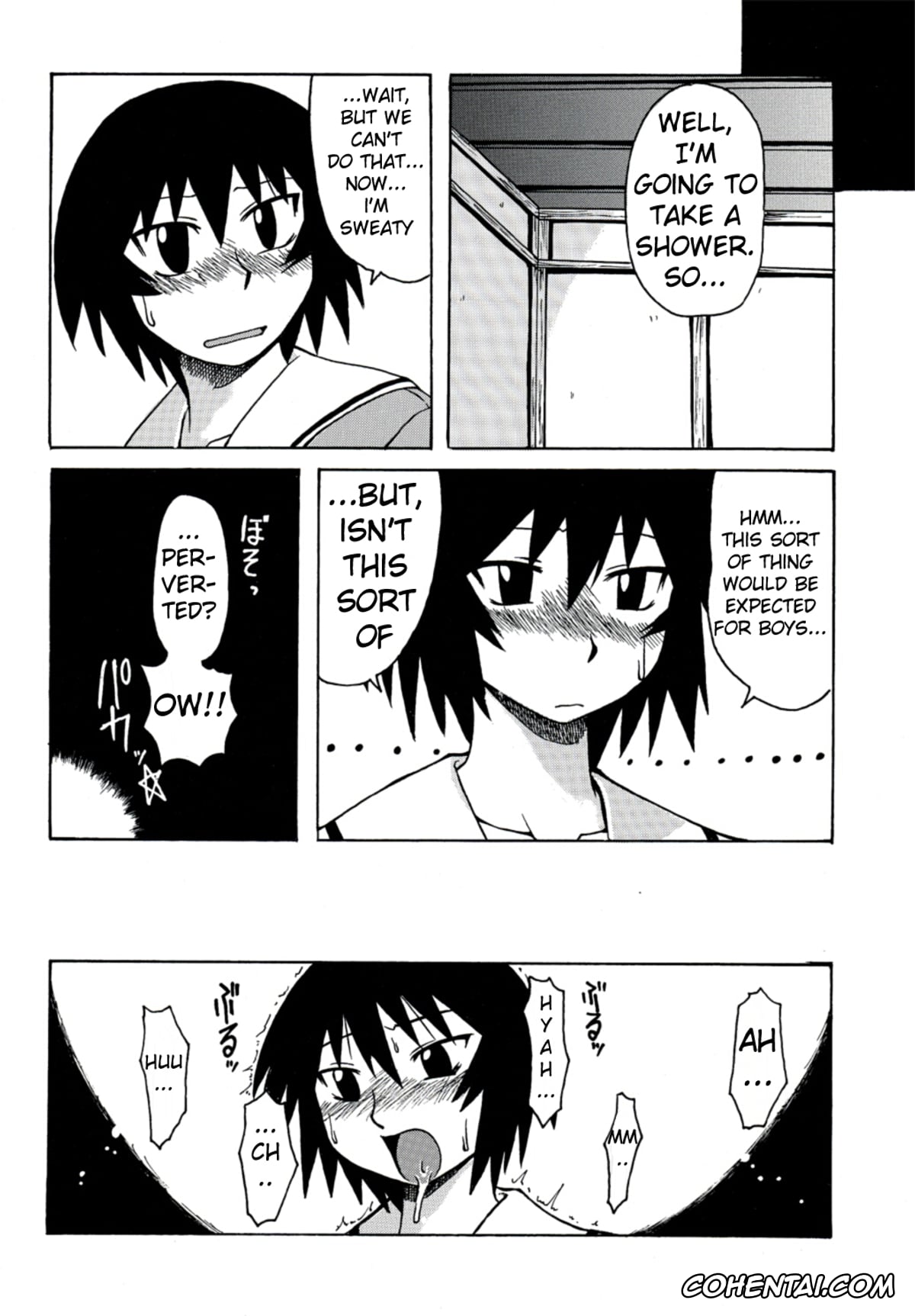 Azumanga Daioh hentai, Kagura hentai, Kagura Mania (Azumanga Daioh), pagina 9