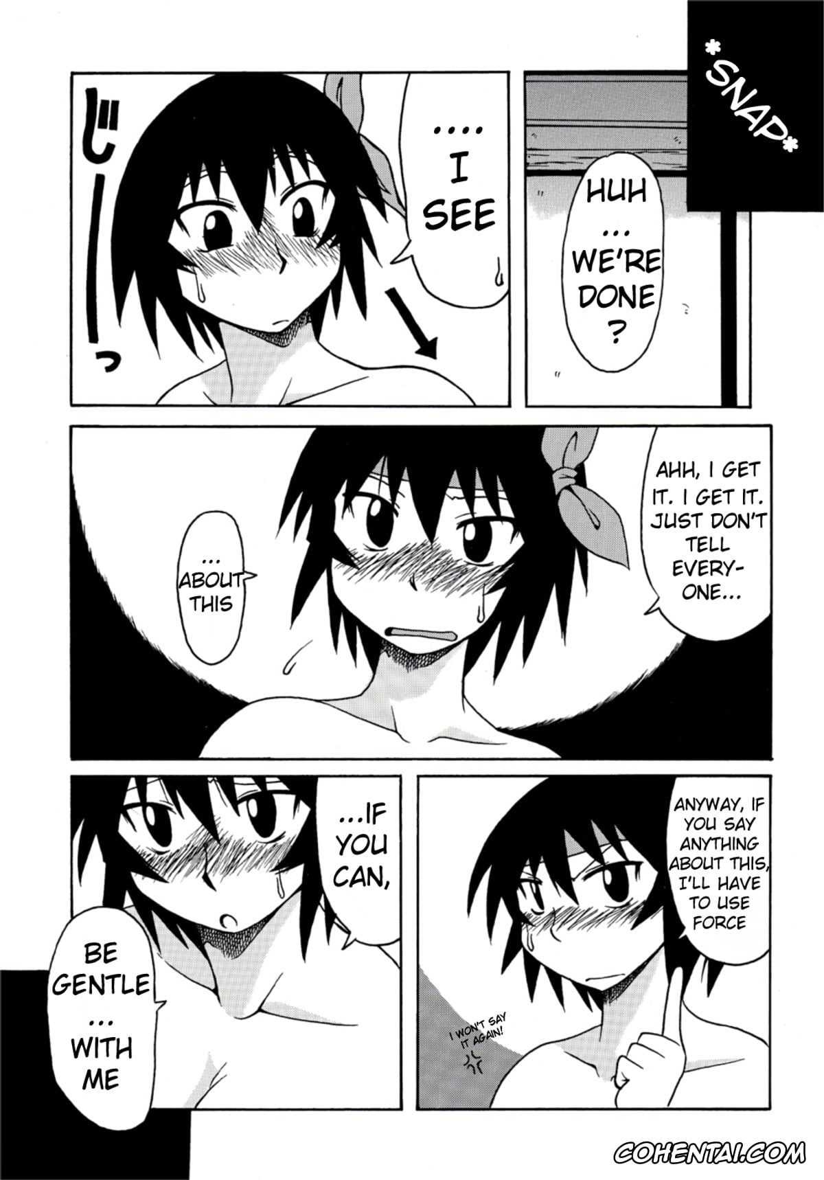 Azumanga Daioh porno, Kagura porno, Kagura Mania (Azumanga Daioh), pagina 23