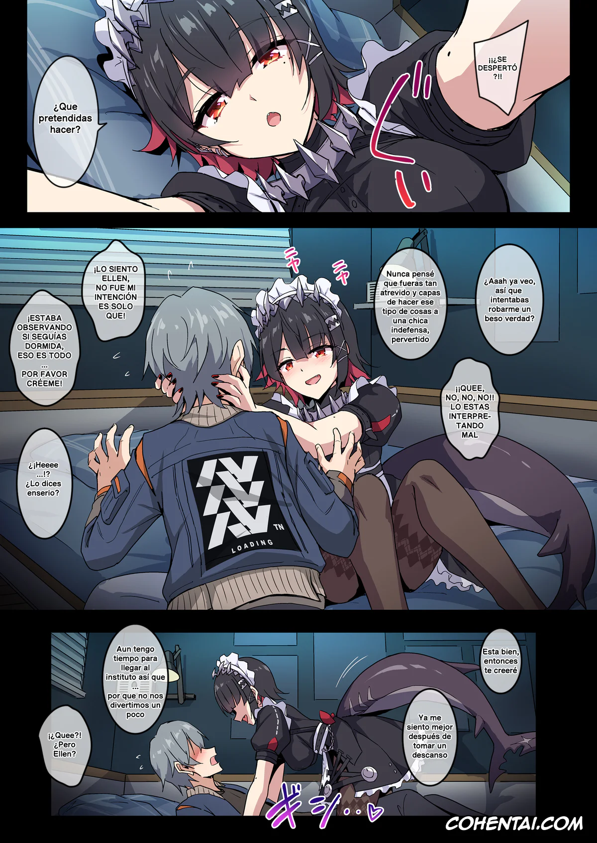 Zenless Zone Zero hentai, Ellen Joe hentai, Wise hentai, SHARKBED (Zenless Zone Zero), pagina 6