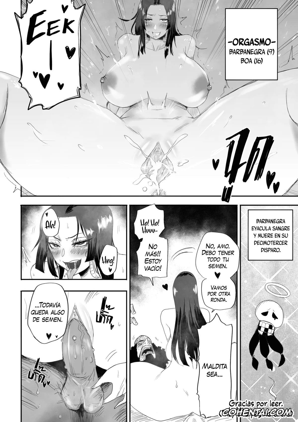 One Piece hentai, Boa Hancock hentai, The Pirate Empress Is A Masochist (One Piece), pagina 18