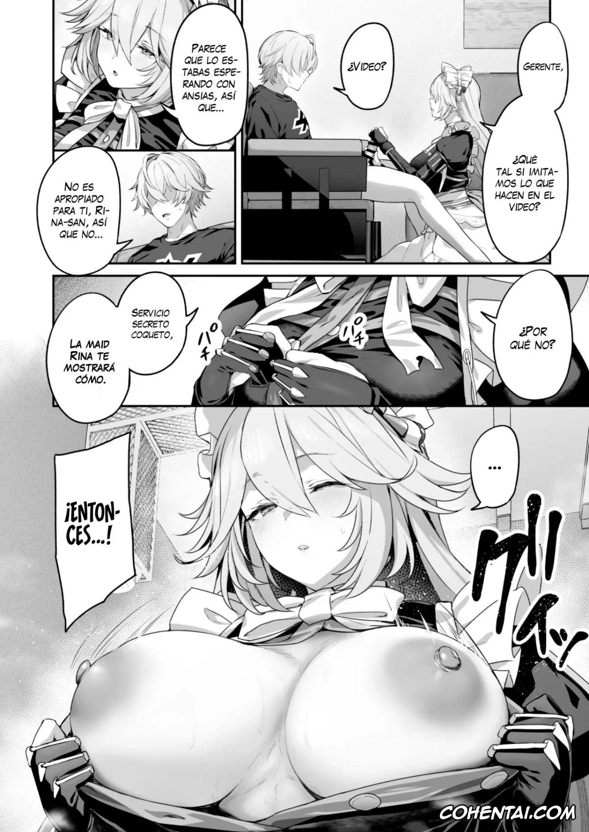 Zenless Zone Zero porno, Alexandrina Sebastiane porno, Wise porno, Maid-chou Rina no Tokubetsu Ura Service (Zenless Zone Zero), pagina 8