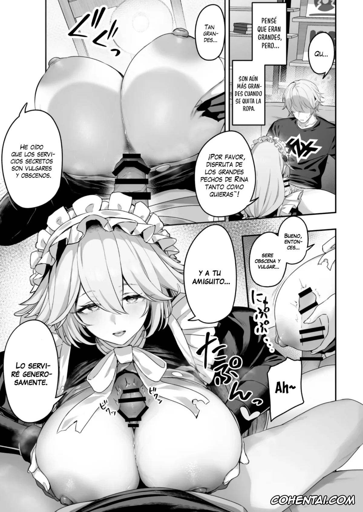 Zenless Zone Zero hentai, Alexandrina Sebastiane hentai, Wise hentai, Maid-chou Rina no Tokubetsu Ura Service (Zenless Zone Zero), pagina 9