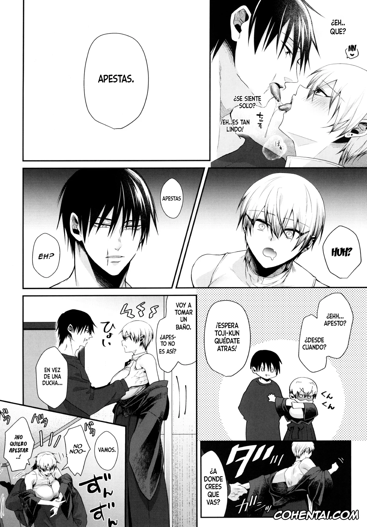 Jujutsu Kaisen hentai, Naoya Zenin hentai, Toji Fushiguro hentai, Marking (Jujutsu Kaisen), pagina 3