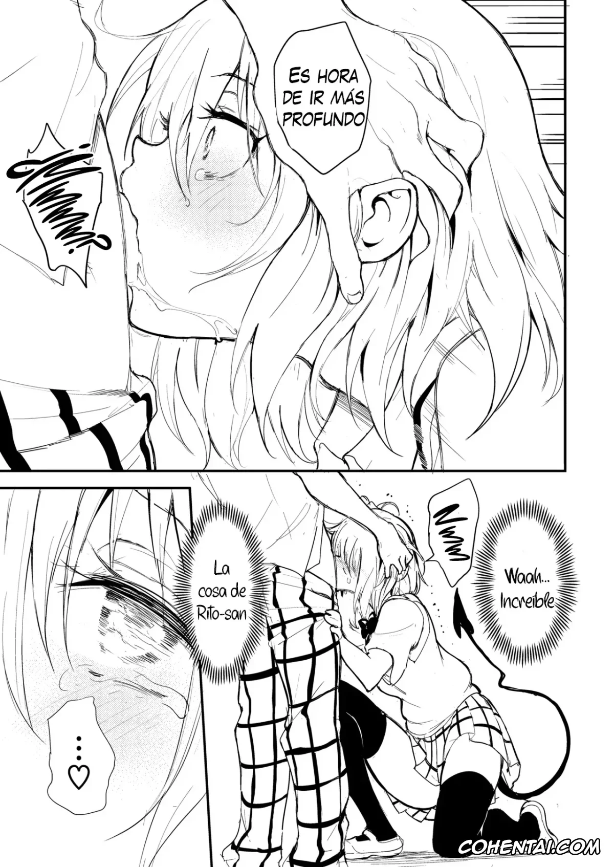 To Love-Ru hentai, Momo Velia Deviluke hentai, Rito Yuuki hentai, Harem Kyouiku (To LOVE-Ru Darkness), pagina 9