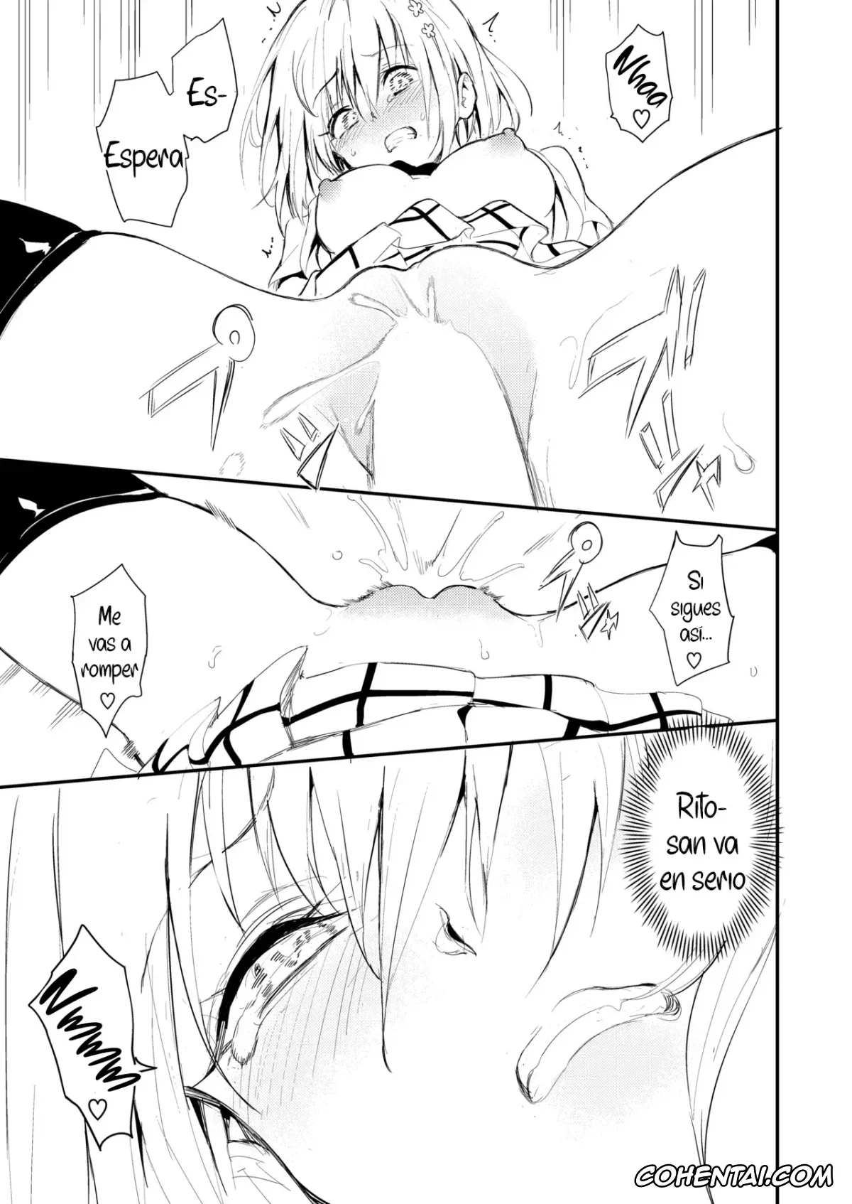 To Love-Ru xxx, Momo Velia Deviluke xxx, Rito Yuuki xxx, Harem Kyouiku (To LOVE-Ru Darkness), pagina 19