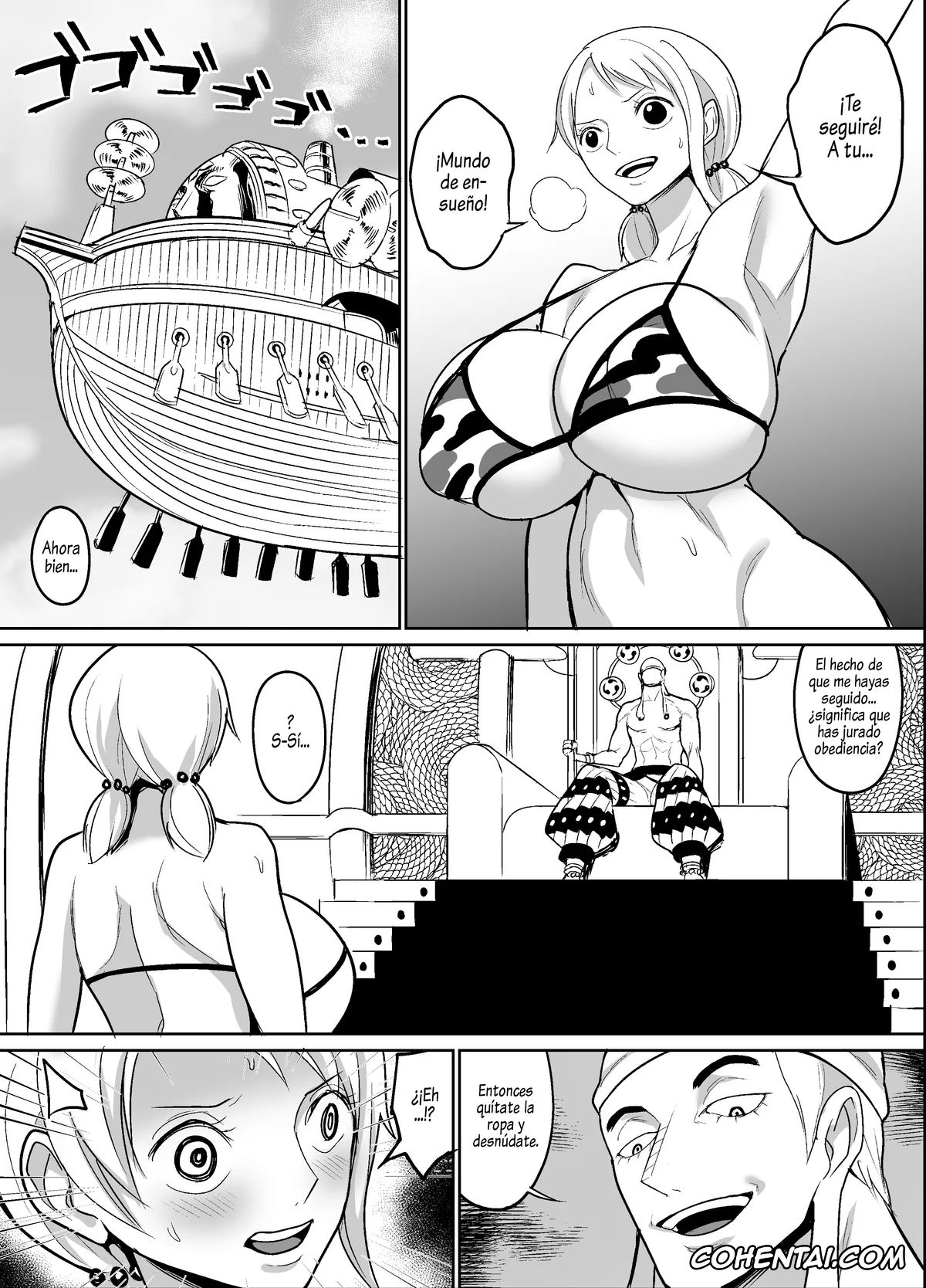 One Piece xxx, Boa Hancock xxx, Nami xxx, Sorajima Hen (One Piece), pagina 1