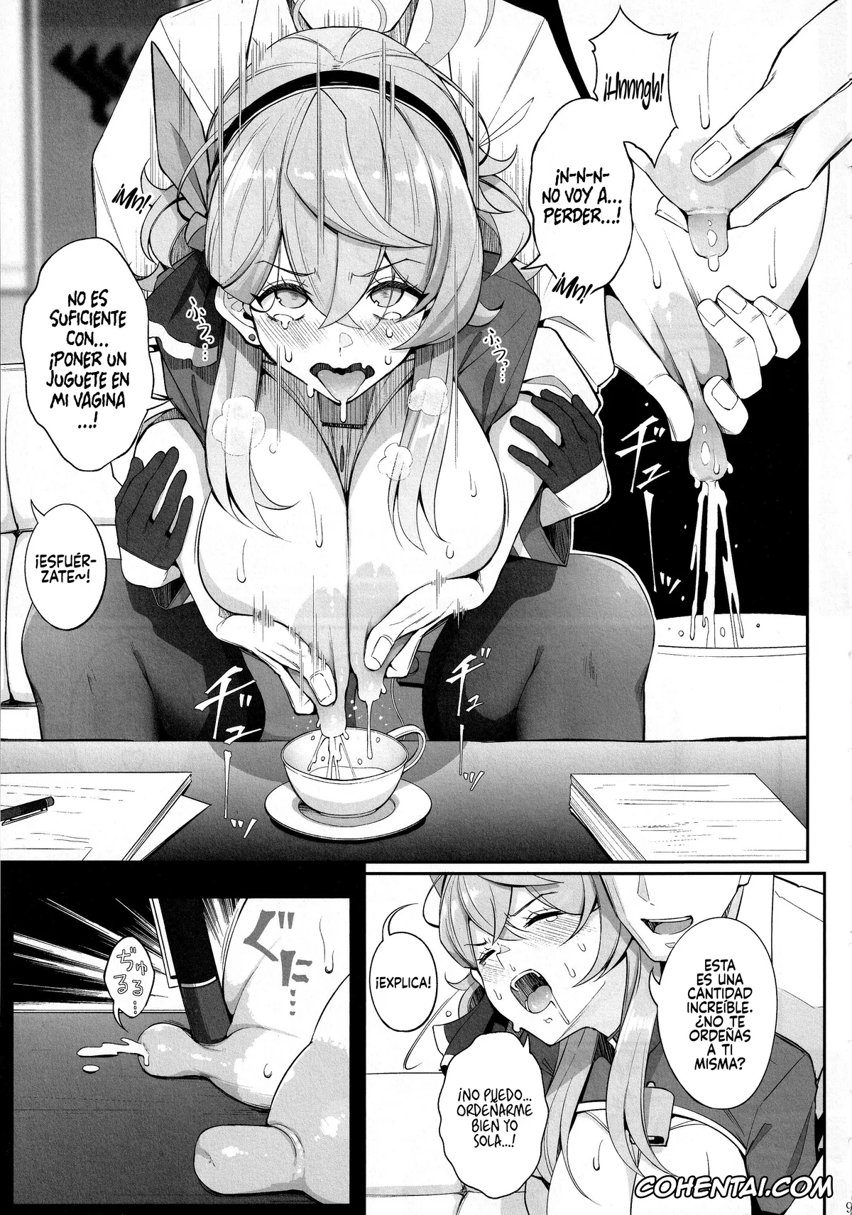 Blue Archive xxx, Ako Amau xxx, Chinatsu Hinomiya xxx, Sensei xxx, Gehenna no Meushi 2 (Blue Archive), pagina 10