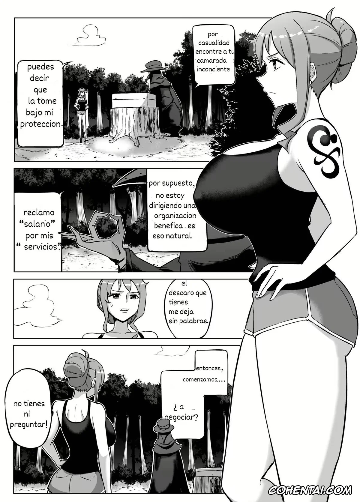 One Piece hentai, Nami hentai, Nico Robin hentai, Trade (One Piece), pagina 3