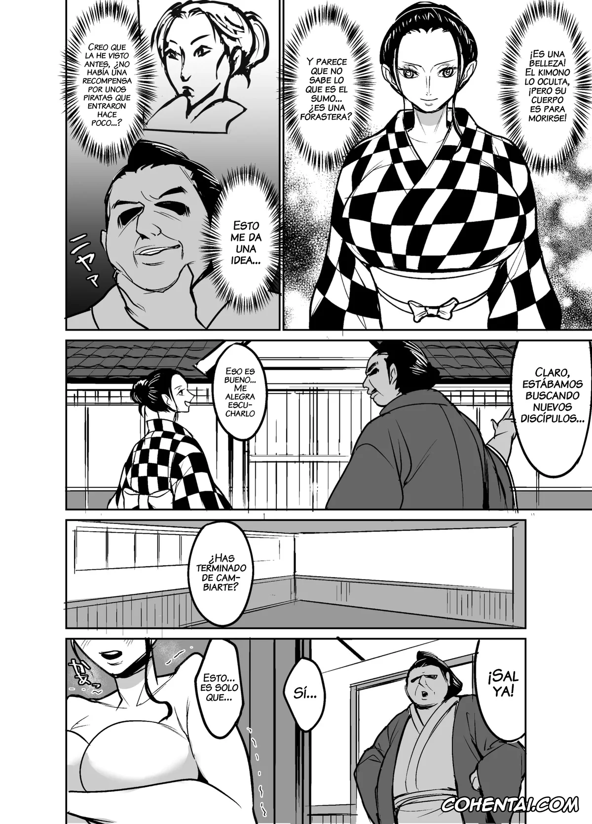One Piece hentai, Wano Kuni ni Sumou-tori to Shite Sennyu Shite Shimatta Koukogaku-sha (One Piece), pagina 3