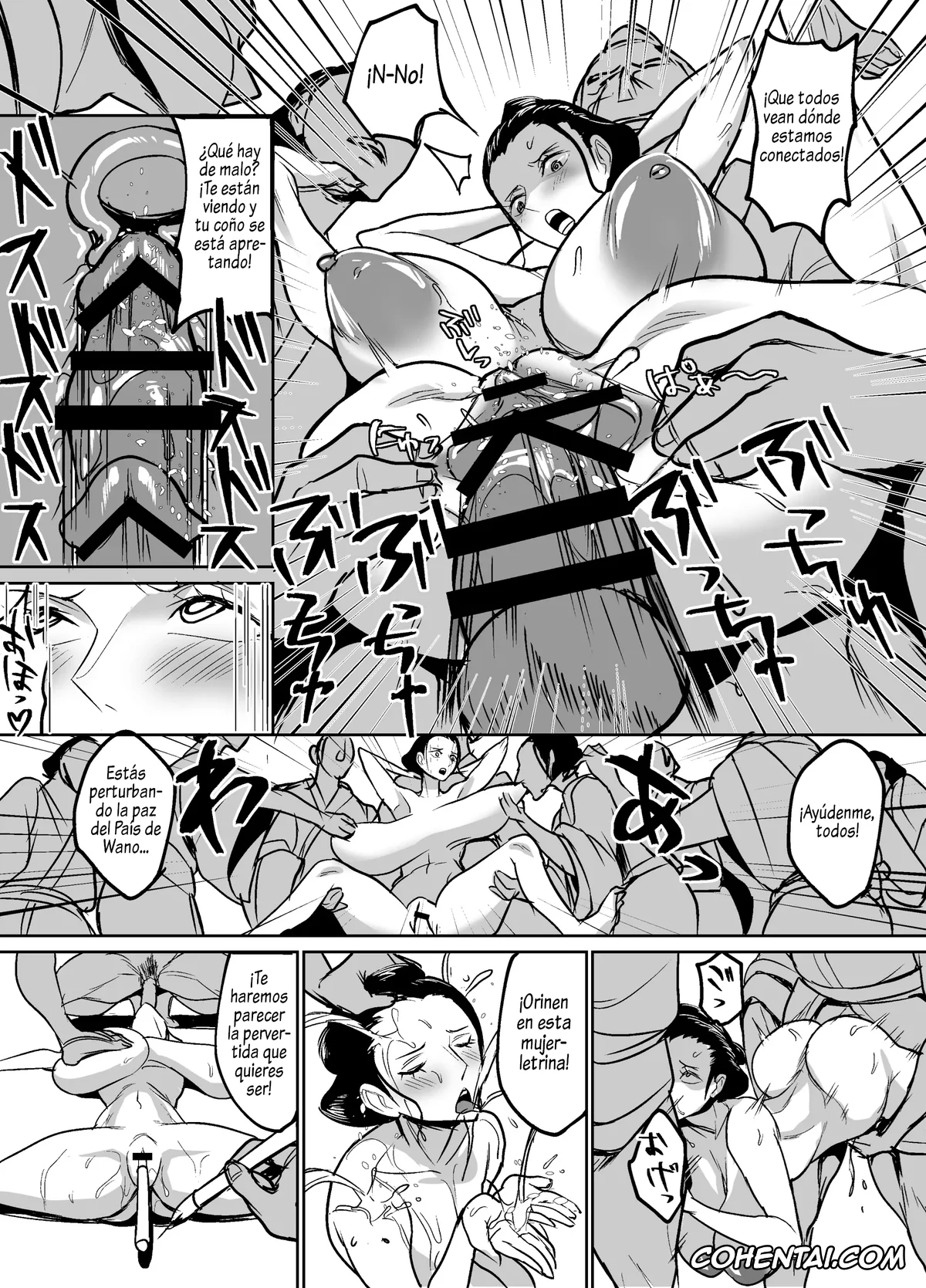 One Piece porno, Wano Kuni ni Sumou-tori to Shite Sennyu Shite Shimatta Koukogaku-sha (One Piece), pagina 29